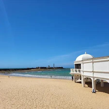 アパート Playa La Caleta Terraza Con Barbacoa